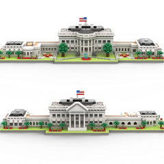 SEMKY White House micro mini blocks east wing captures architectural balance.