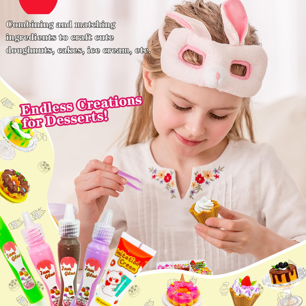 Imitation cream tubes from Sendhjurf for realistic dessert crafting.