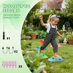 Senkuta dinosaur-themed stones inspire imaginative fitness play