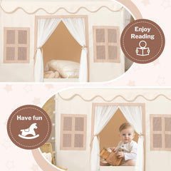 SENODEER indoor-outdoor toddler tent creates a versatile hideout for playtime.