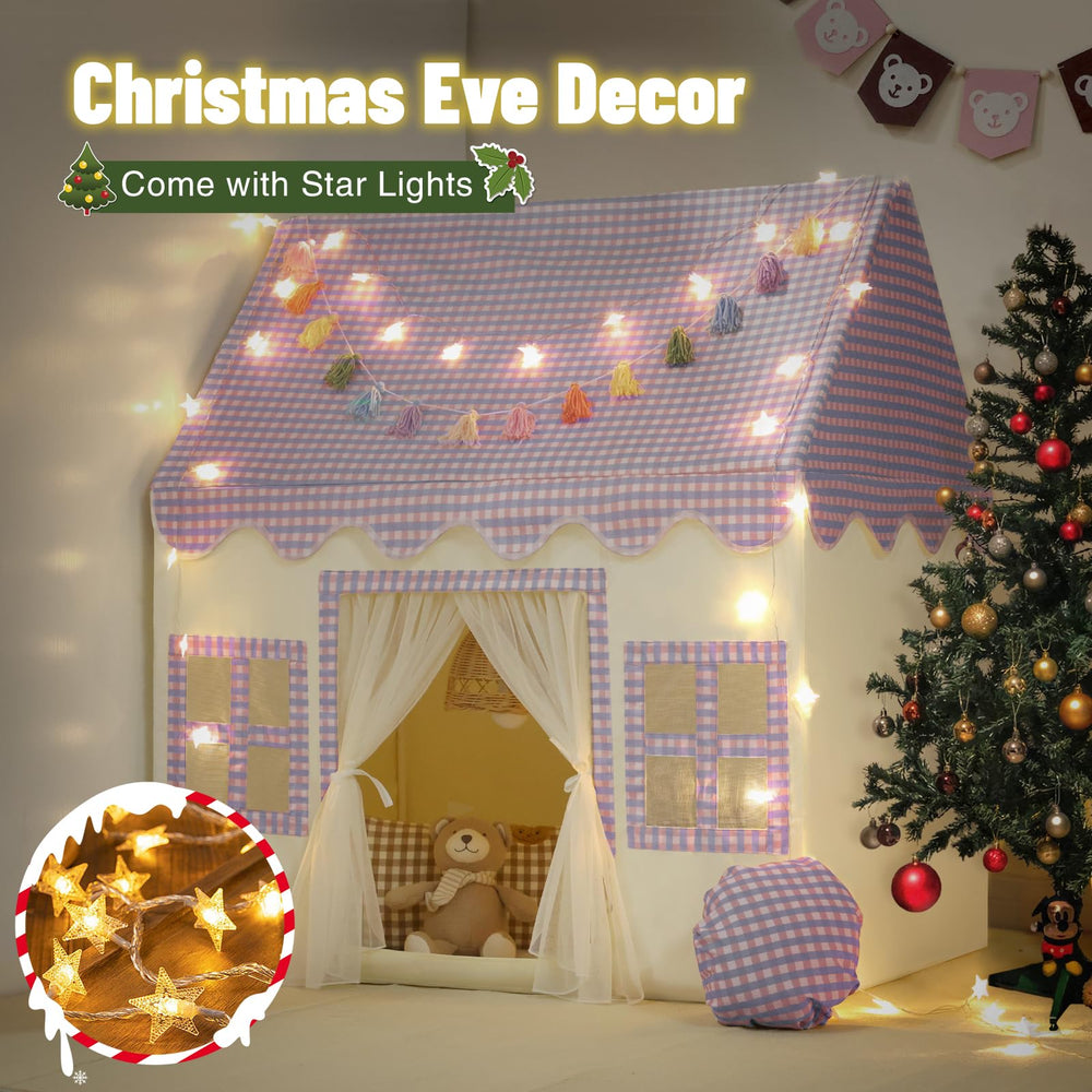 SENODEER kids room decor tent enhances imaginative play spaces