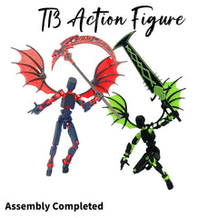 SENROELECTRONAGE Titan 13 pose-ready figure flexes for dynamic action shots.
