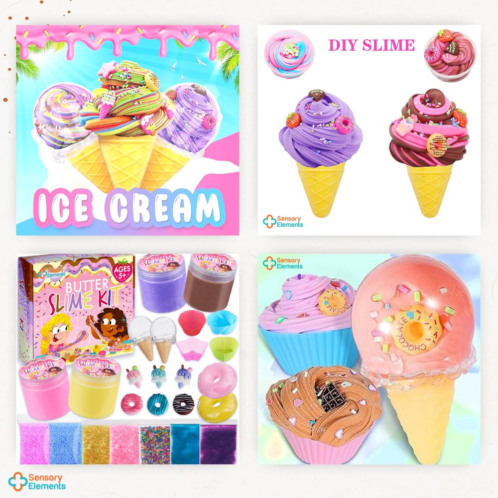 Sensory Elements Butter Slime Kit: versatile setup inspires creative slime sessions