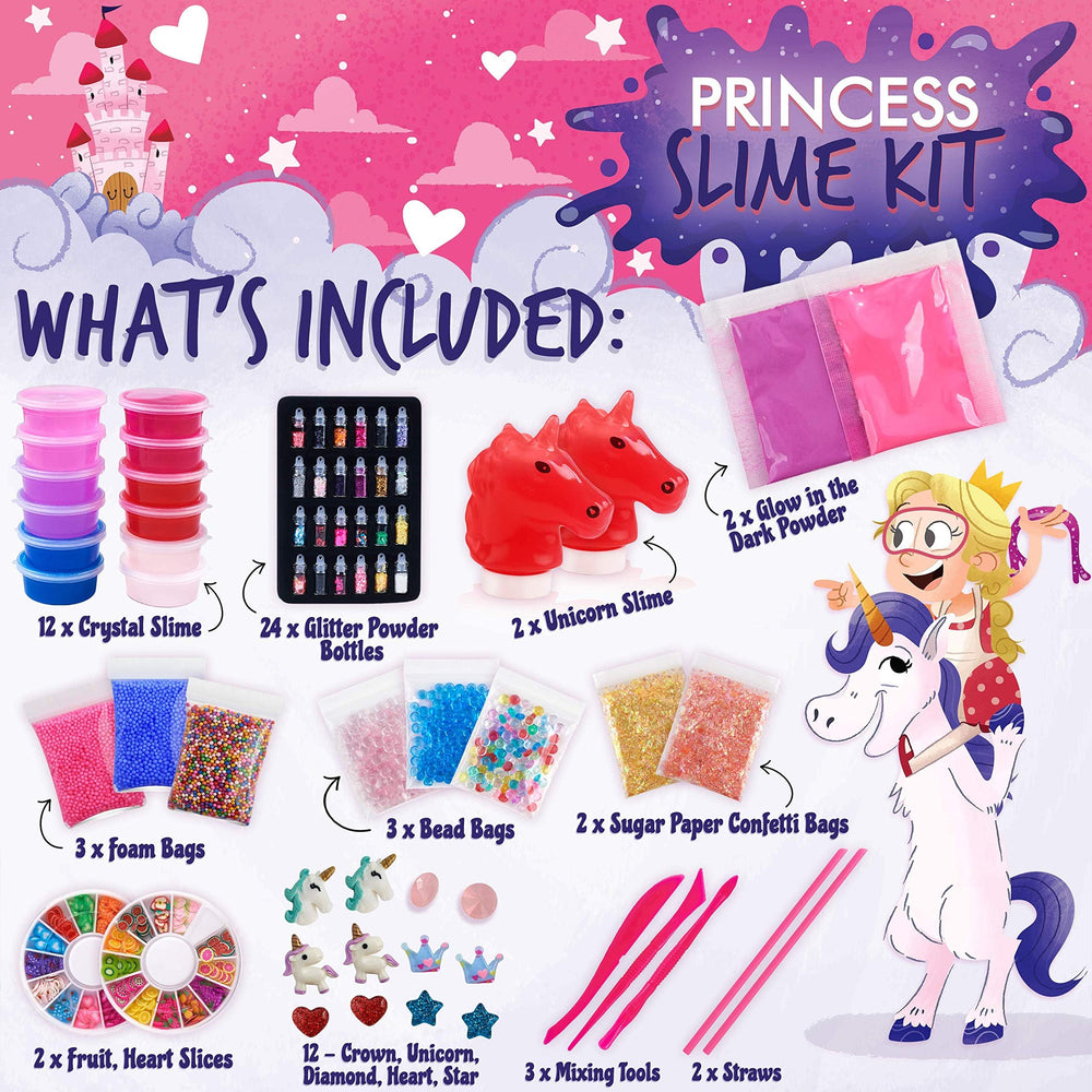 Sensory Elements Princess Slime Kit premade slime for quick, mess-free fun.