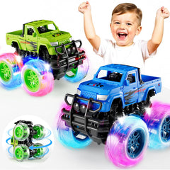 SEPHIX Monster Trucks blue and green pack boosts imaginative play and outdoor fun