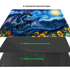 Sepmat MTG playmat includes a free storage bag for easy transport.