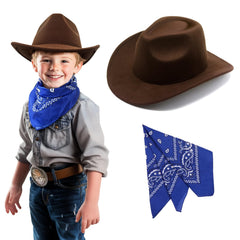 SeptCity Kids cowboy hat showing authentic western style for imaginative play