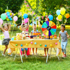 Seqiuay prize wheel ideal for parties, promos, and trade shows.