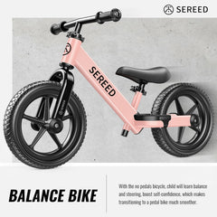 SEREED first-ride bike suitable for indoor and outdoor play.