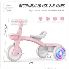 SEREED pink compact storage for playtime essentials