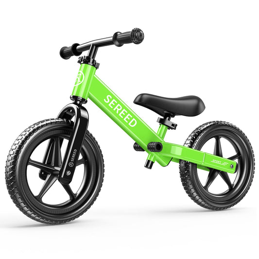 SEREED toddler balance bike frame: sturdy steel construction for safe early rides.