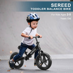 SEREED no-pedals design helps toddlers learn balance before pedaling