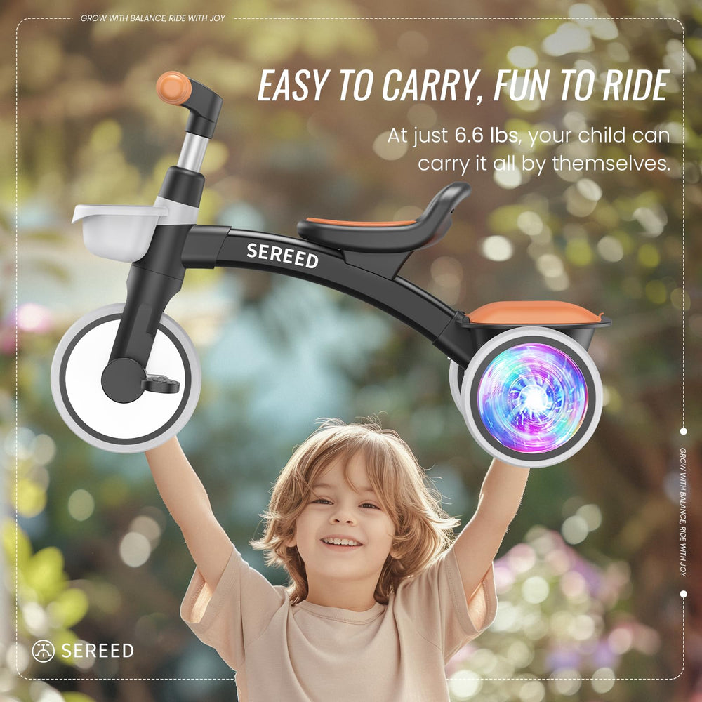 SEREED quick-assembly design enables minutes-to-ride setup