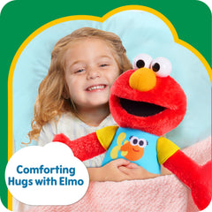 Sesame Street Elmo plush offers ultra-soft hugs for naps and play.