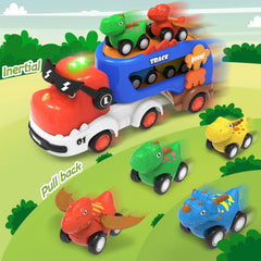 Seveclotree pterosaurus dino car top view ideal for small hands