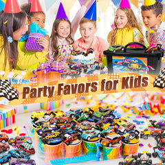 SevenQ action-packed toy cars invite hours of imaginative play.