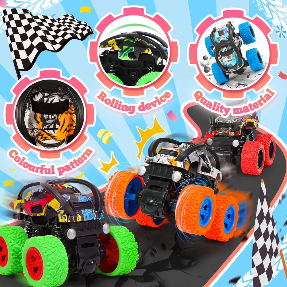 SevenQ durable toy cars designed for small hands and safe wall-friendly play.