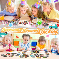 SevenQ cars make party favors and classroom prizes for kids.