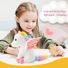 Sew Butiful unicorn plush packaging demonstrates gift-ready presentation.