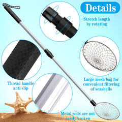 Sfcddtlg 5.3-inch mesh head sifter showcased for efficient filtering.