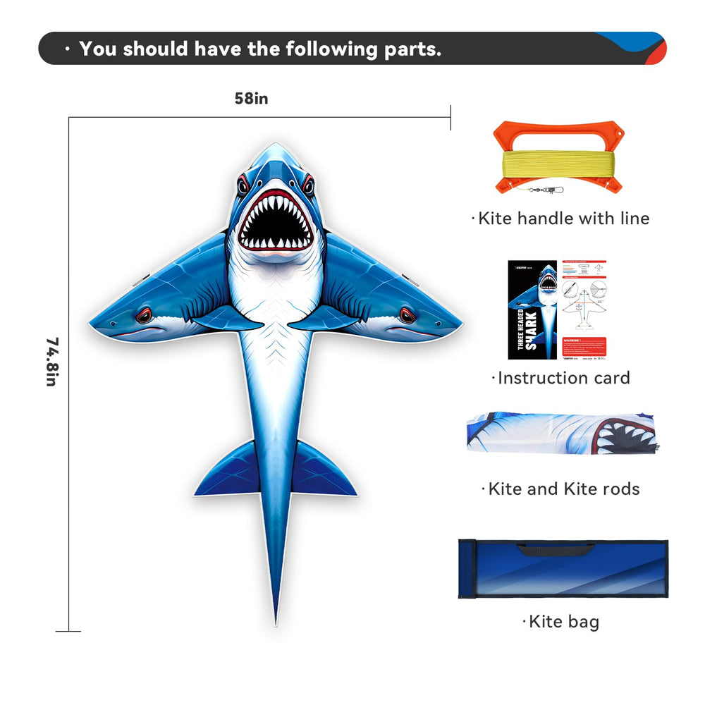 SGftre kite handle and line enable easy launches