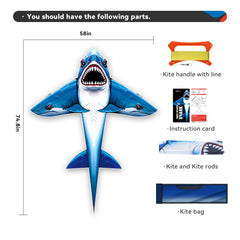SGftre kite handle and line enable easy launches