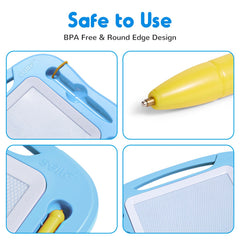 SGILE sliding eraser for quick, clean resets