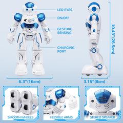 SGILE RC robot one-button programming to customize actions