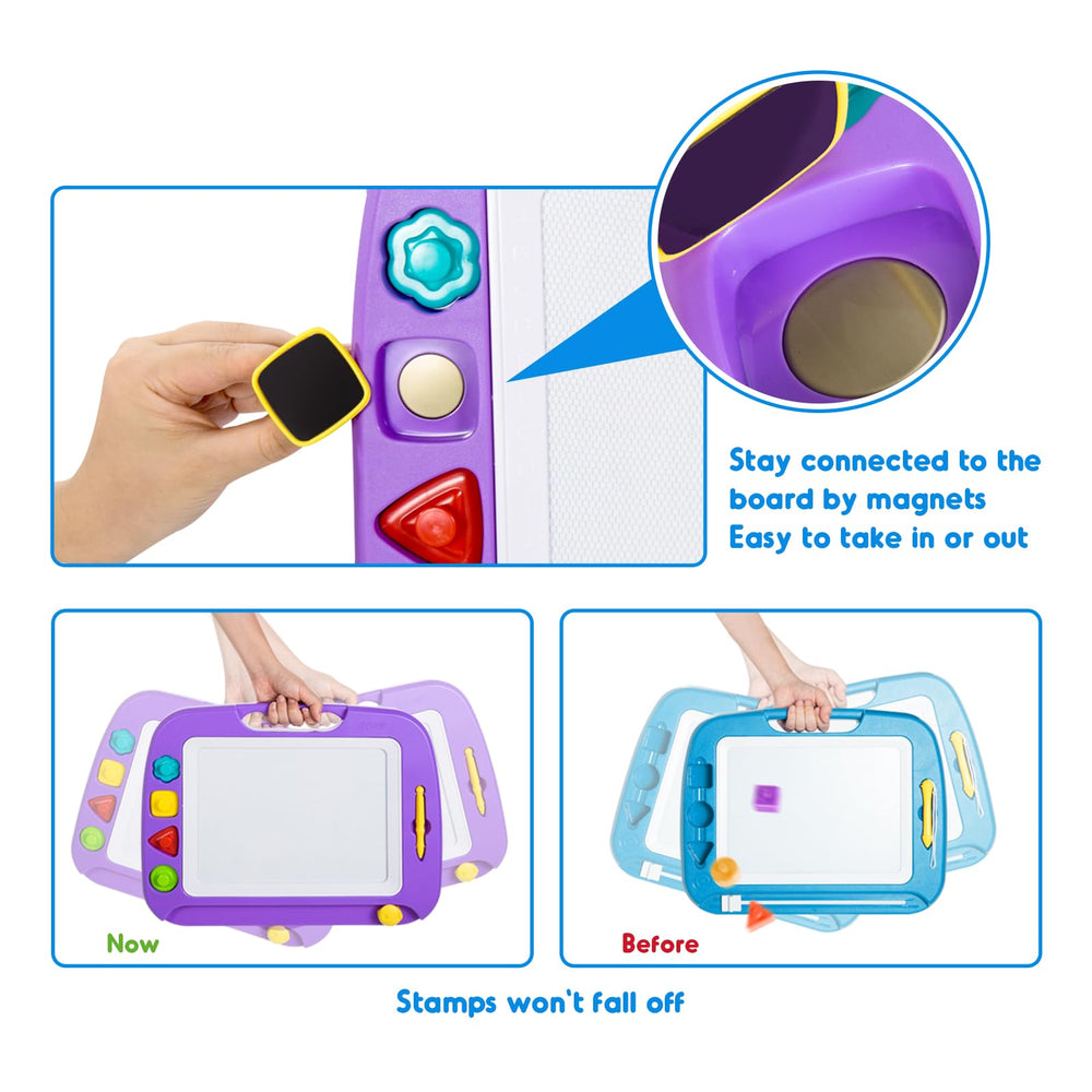 SGILE safe ABS and PS plastic with rounded edges for kid safety