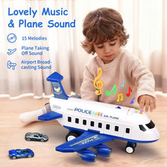 SGIP Airplane Toy folding guide showing easy storage and setup.