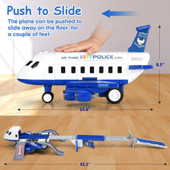 SGIP Airplane Toy enables two kids to race on the head-to-head tracks.