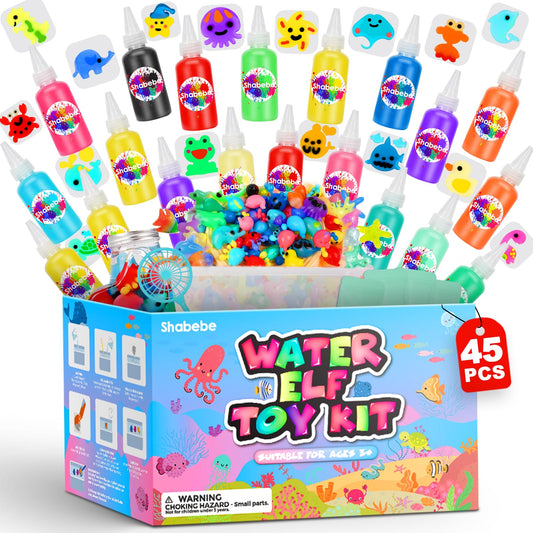 Shabebe Magic Water Elf Kit box—compact inspiration for DIY aqua crafts.