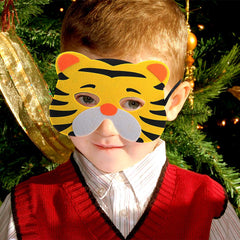 ShaggyDogz monkey mask for kids, playful accessory for jungle-themed events.