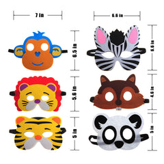 ShaggyDogz rhino mask for kids, durable costume option for wildlife playtime.