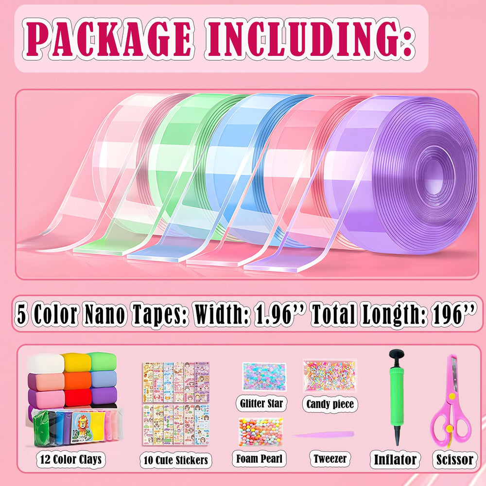Shaguanchang nano tape bubble kit air pump simplifies bubble making