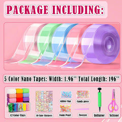 Shaguanchang nano tape bubble kit air pump simplifies bubble making