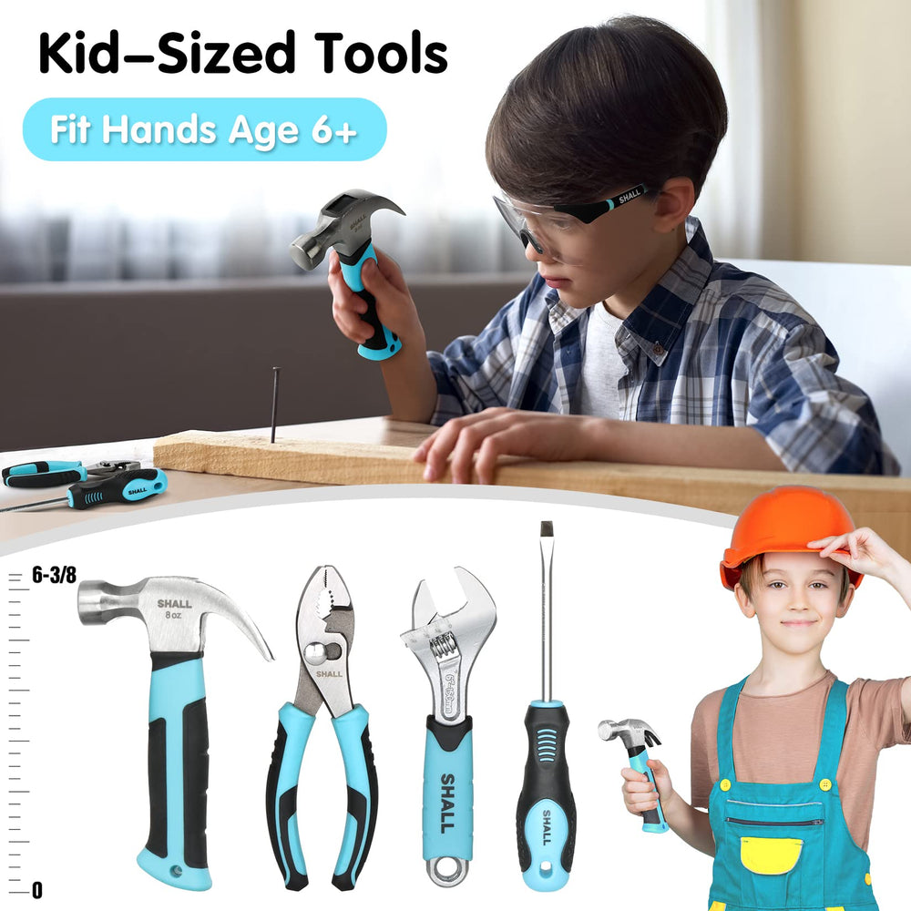 SHALL safety glasses with tools promote protective play during projects