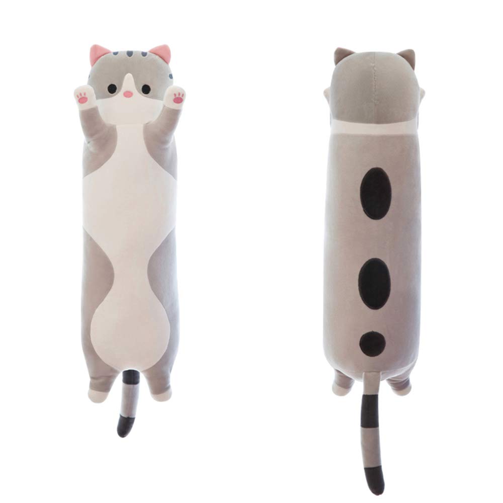 Shangman Lovely Plush Cat Doll grey 50cm hugs warmly for cozy moments