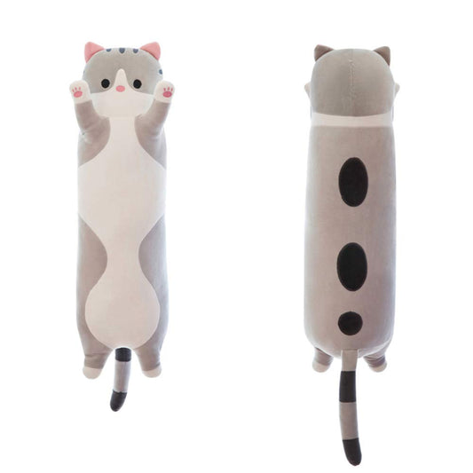 Shangman Lovely Plush Cat Doll grey 50cm hugs warmly for cozy moments