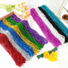 SHAOQINLIN dress-up Mardi Gras beads for costumes and playful looks.