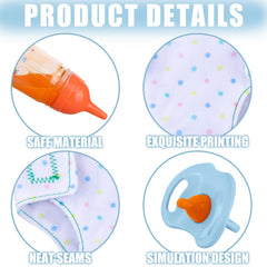 Shappy pacifier for soothing, role-play doll care.