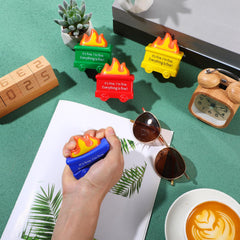 Shappy dumpster stress relief ball ergonomic grip ideal for desk breaks