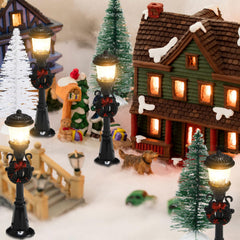 Shappy miniature lights collection illuminates a garden scene