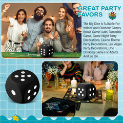 Shappy foam dice safety and lightweight design for kids.
