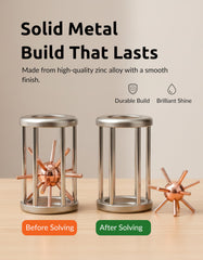 Sharp Brain Zone satellite in cage travel compact design fits in bags for on-the-go focus