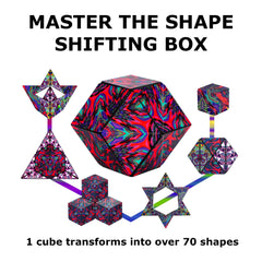 Shashibo for kids teens and adults use emphasizes screen-free sensory exploration.