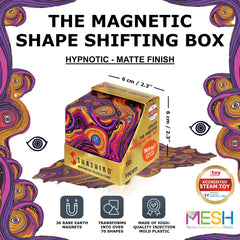Shashibo magnetic puzzle cubes assemble into larger structures