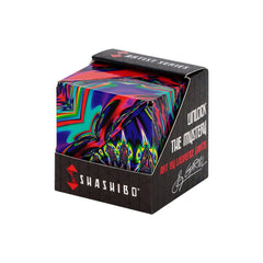 Shashibo Shape Shifting Box compact design for portable, focused play.
