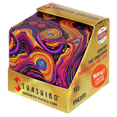 Shashibo shape shifting box transforms in hand for curious play