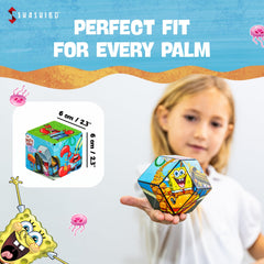 Shashibo SpongeBob edition 3D sculptures offer creative challenges and stress-relief potential.